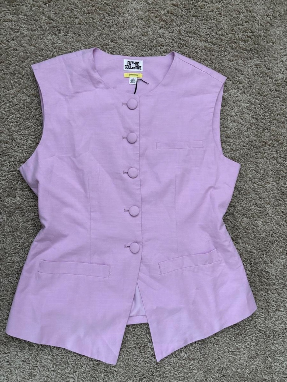 Target Future Collective X Jenee Naylor Vest. New without tag, never worn